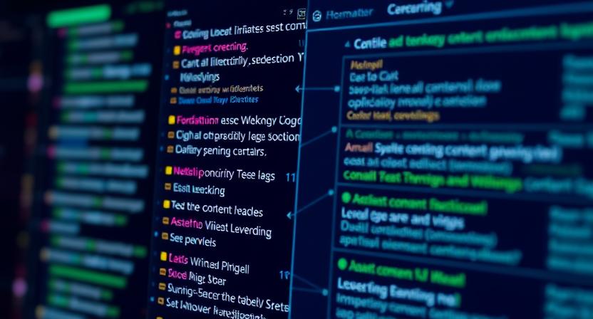 Content analysis system processing interview responses